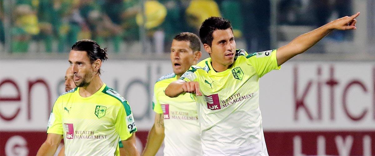 Με τον Λαρένα να πετυχαίνει το ιστορικό πρώτο γκολ και τον Άλβες να σπάει την κακοδαιμονία, η ΑΕΚ κέρδισε 4-0 τον Άρη