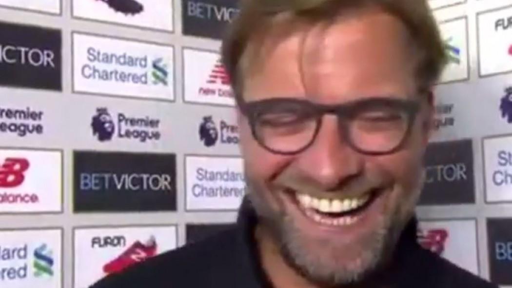 Η Λίβερπουλ επικράτησε της Γουέστ Μπρομ στην Πρέμιερ Λιγκ και ο Γιούργκεν Κλοπ είχε κάθε λόγο όχι απλά να χαμογελά, αλλά να ξεκαρδίζεται στα γέλια!