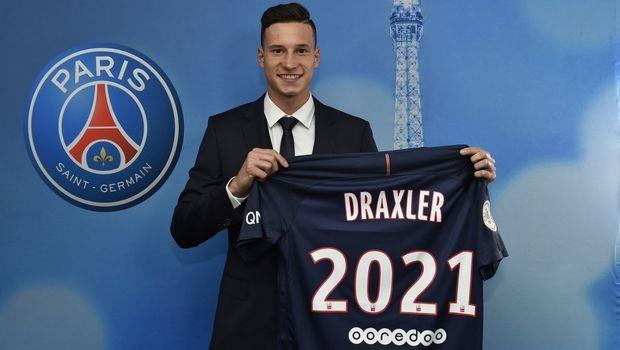 Η Παρί Σεν Ζερμέν επισημοποίησε, με τη σειρά της, την απόκτηση του Γιούλιεν Ντράξλερ από τη Βόλφσμπουργκ, με τον Γερμανό να υπογράφει συμβόλαιο μέχρι το 2021