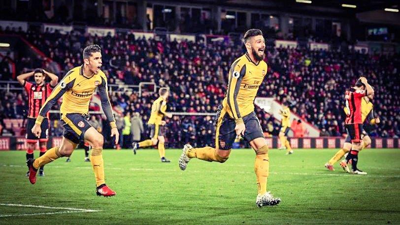 Αν και βρέθηκε να χάνει 3-0 και σε απόλυτο blackout, η Αρσεναλ γύρισε το εκτός έδρας ματς με την Μπόρνμουθ σε 3-3, όμως έμεινε πίσω στο μάχη του τίτλου.