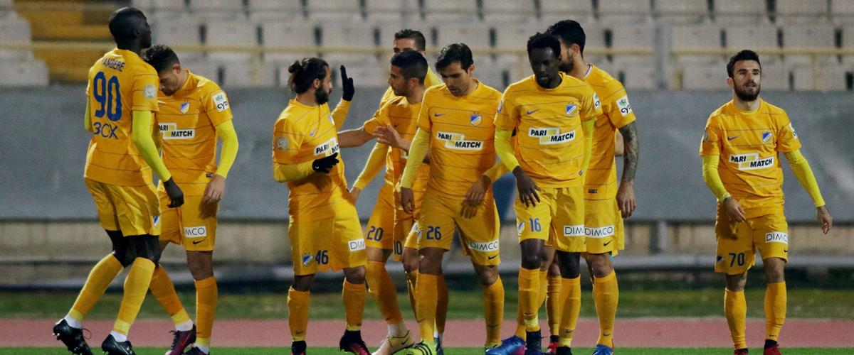 Ο ΑΠΟΕΛ νίκησε 1-0 την Καρμιώτισσα με γκολ του Μπερτόλιο (5’) και ετοιμάζει βαλίτσες για Μπιλμπάο
