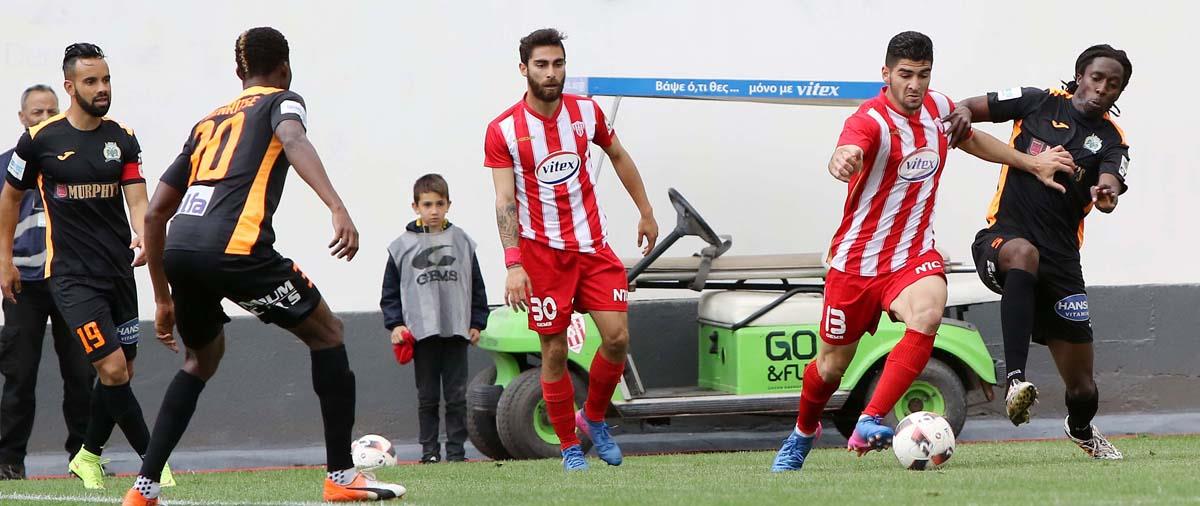 Νέα Σαλαμίνα και Δόξα έμειναν στο 0-0 στο «DIMCO Αμμόχωστος-Επιστροφή»