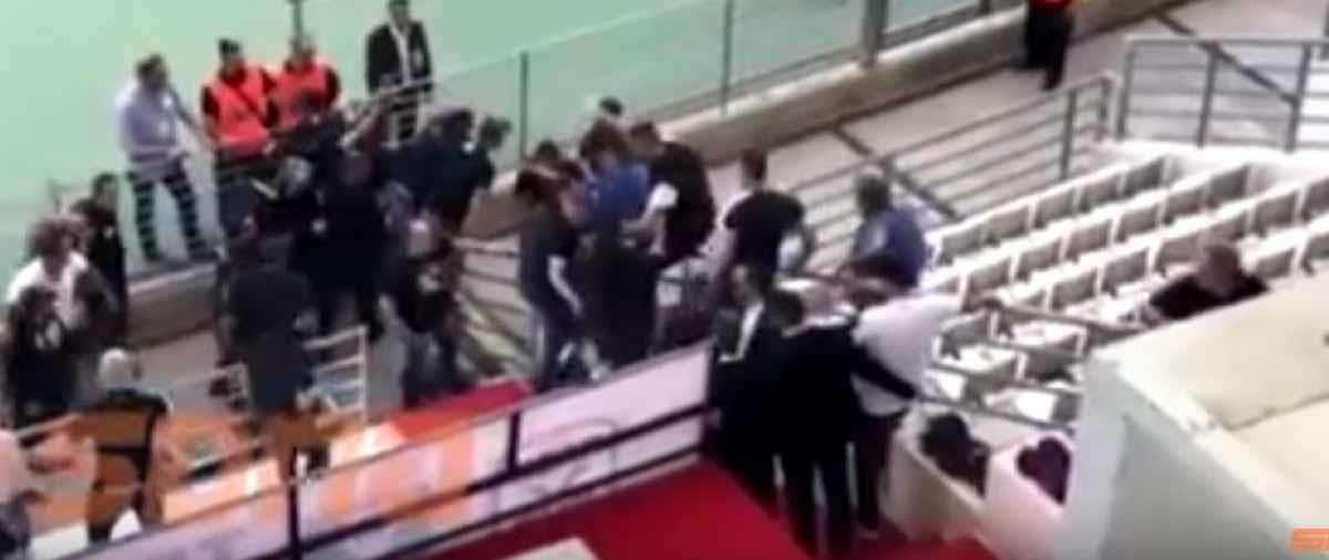 Σ’ ένα απέραντο ρινγκ έχει μετατραπεί το γήπεδο που θα φιλοξενήσει τον τελικό του κυπέλλου Ελλάδας