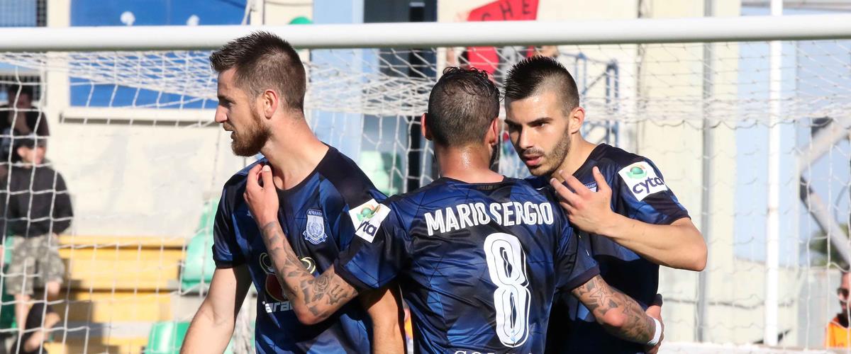 Η ομάδα της Λεμεσού κέρδισε 3-0 τους "πράσινους" με τέρματα των Μάγκλιτσα, Ντα Σίλβα και Βινίσιους 