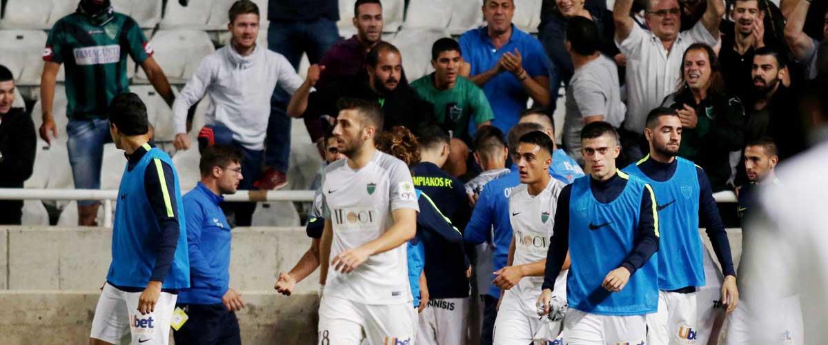Ο Ολυμπιακός σόκαρε την Ομόνοια στο τελευταίο λεπτό των καθυστερήσεων 