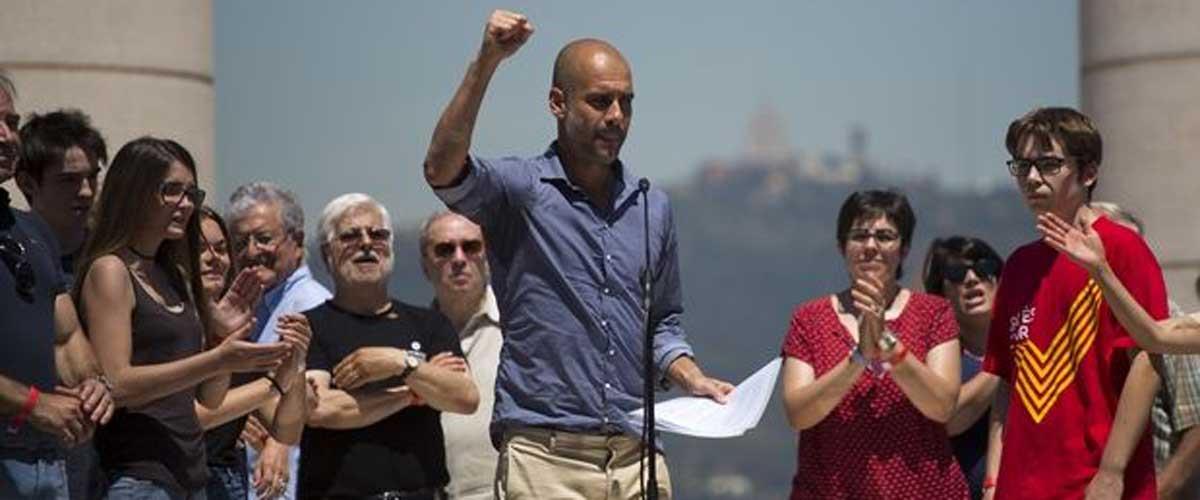 Ο Πεπ Γκουαρδιόλα δεν αποκλείεται να αντιμετωπίσει κατηγορίες από τις δικαστικές Αρχές της Ισπανίας για τη συμμετοχή του σε εκδηλώσεις για την ανεξαρτησία της Καταλονίας.