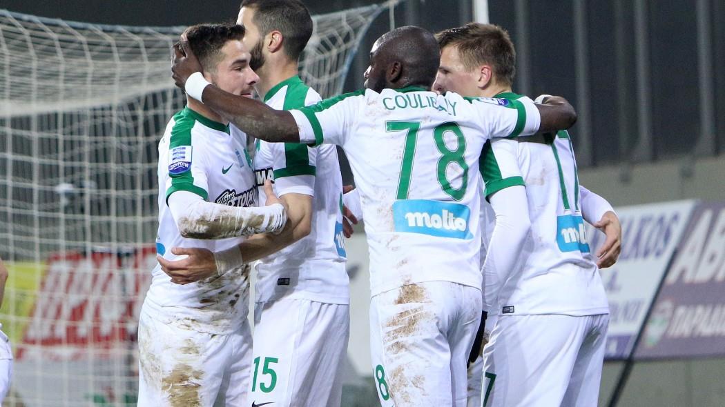 Ο Παναθηναϊκός έσπασε την εκτός έδρας κατάρα στην Λάρισα και πέτυχε το πρώτο του διπλό στο πρωτάθλημα μετά από τις 31 Μαΐου του 2017.