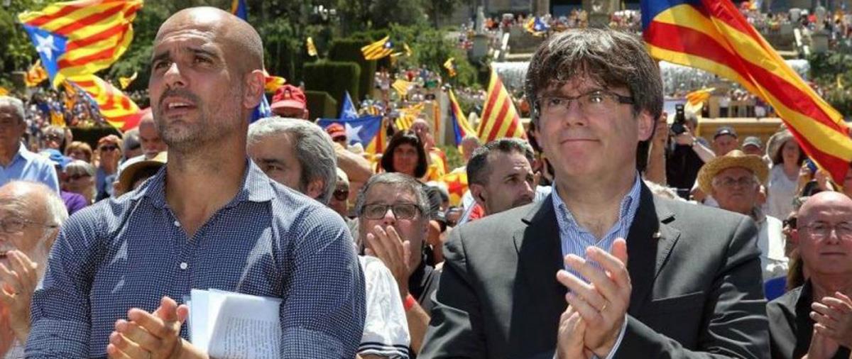 Ο Πεπ Γκουαρδιόλα παραδέχθηκε πως έγιναν έρευνες στο ιδιωτικό του αεροπλάνο για τον αυτοεξόριστο ηγέτη της Καταλονίας