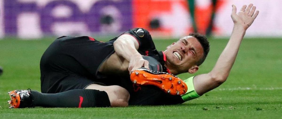 Ο Γάλλος αμυντικός της Άρσεναλ τραυματίστηκε στο 7ο λεπτό του ημιτελικού με την Ατλέτικο