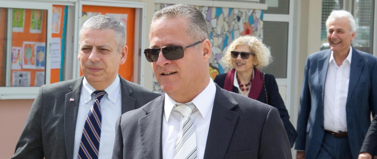 ΥΠ.ΠΑΙΔΕΙΑΣ Κ.ΧΑΜΠΙΑΟΥΡΗΣ - ΕΓΚΑΙΝΙΑ ΘΕΡΜΟΚΗΠΙΟΥ ΜΑΘΗΤΩΝ