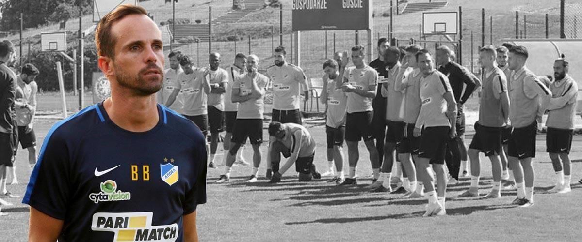 Ο προπονητής των γαλαζοκιτρίνων πρέπει να αφήσει έξι παίκτες εκτός της λίστας για τα πρώτα ευρωπαϊκά παιχνίδια με την Σούντουβα