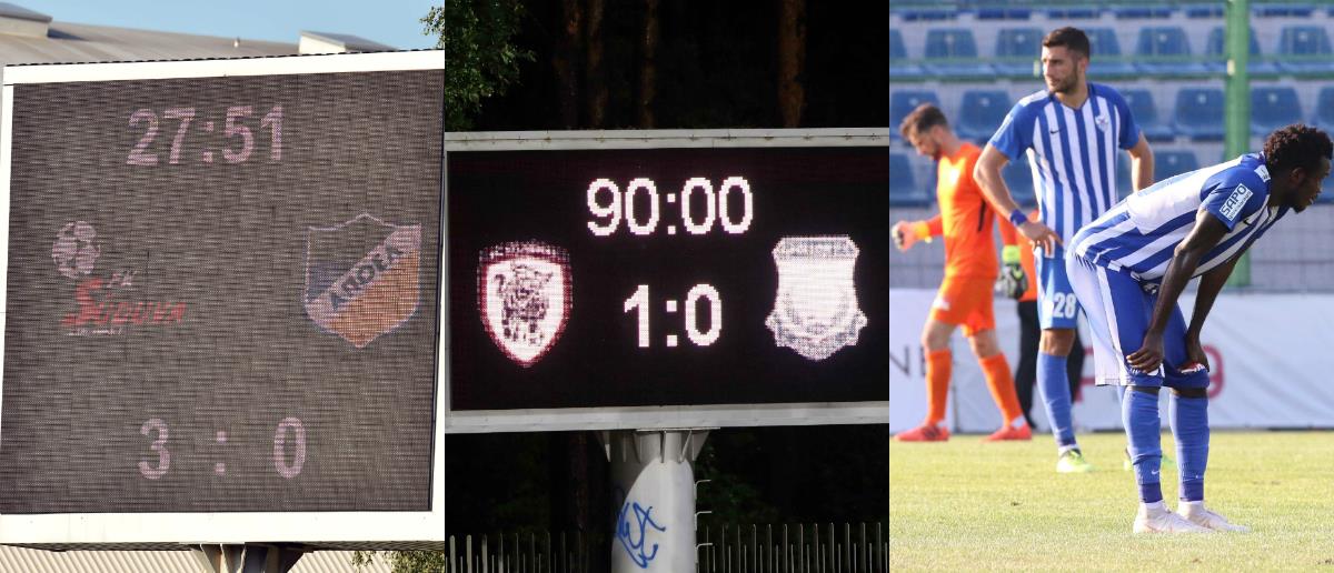 Το ντροπιαστικό στατιστικό των κυπριακών ομάδων στον α’ προκριματικό των ευρωπαϊκών διοργανώσεων