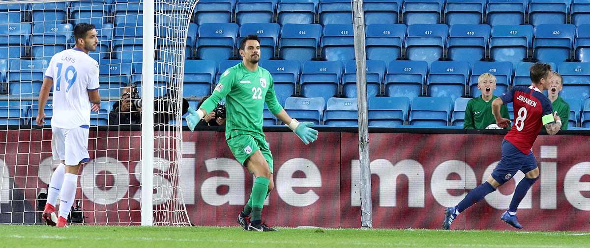 Στην πρεμιέρα της στο Nations League ηττήθηκε εύκολα από τη Νορβηγία με 2-0