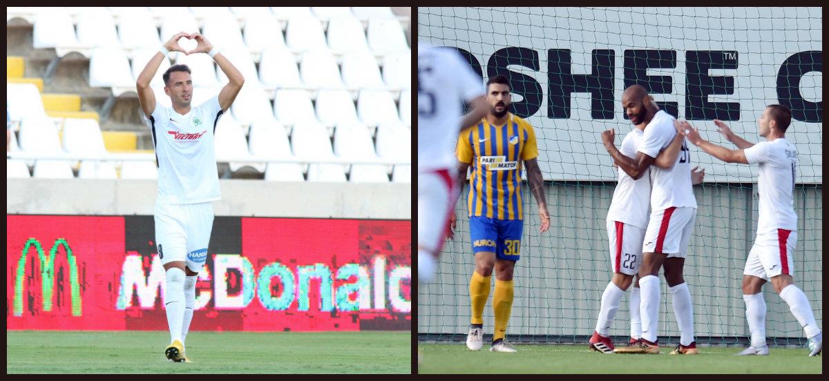 Μέσα σε δύο μήνες ο ΑΠΟΕΛ δέχθηκε χατ τρικ από δύο ποδοσφαιριστές, απόδειξη της τραγικής εικόνας που παρουσιάζει