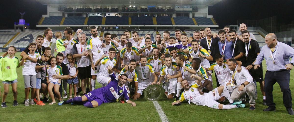 Ιστορική στιγμή για την ΑΕΚ που κερδίζει για πρώτη φορά στην ιστορία της το Σούπερ Καπ