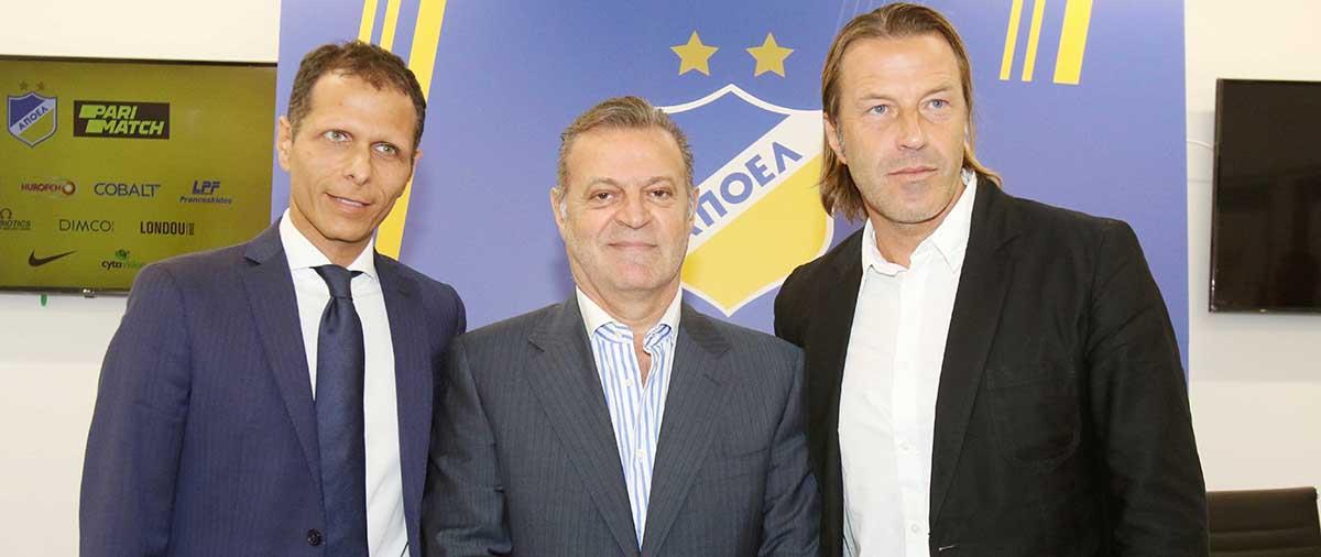 Ο Ιταλός έγινε ήδη ο ένατος προπονητής στη δεύτερη θητεία του Πετρίδη