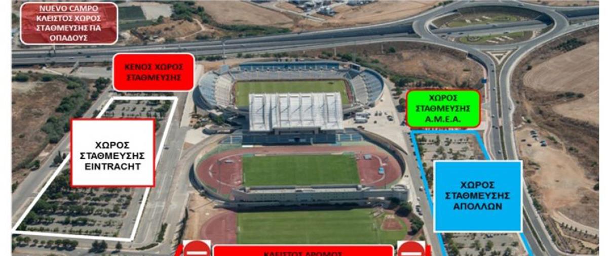 Ώρα προσέλευσης, χώροι στάθμευσης, είσοδοι, τι επιτρέπεται και τι απαγορεύεται