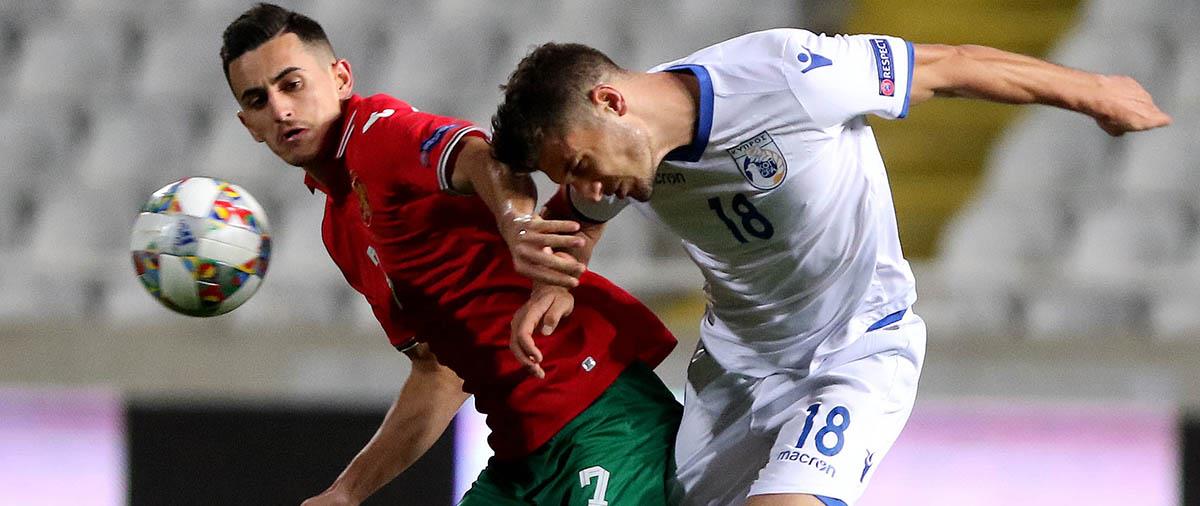 Η Κύπρος έμεινε στο 1-1 με τη Βουλγαρία στο ΓΣΠ κι έμεινε εκτός διεκδίκησης της πρωτιάς