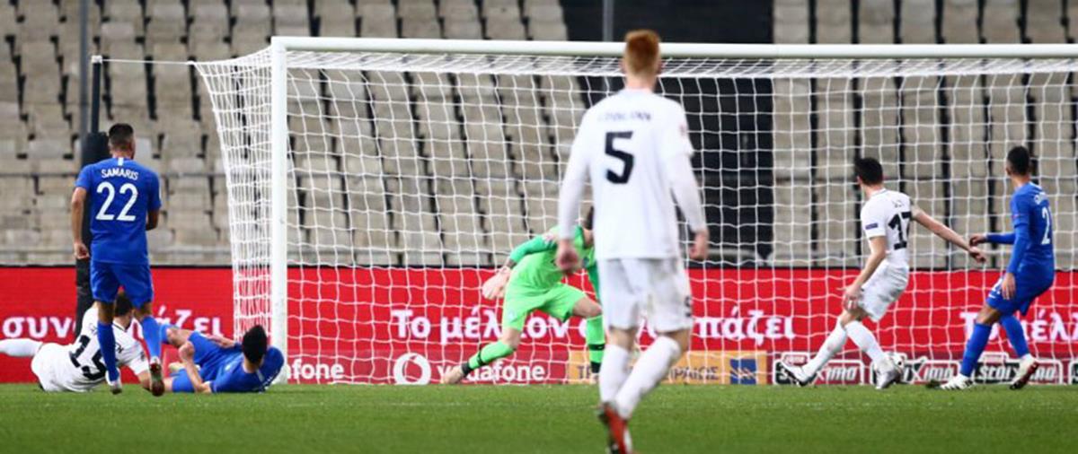 Η Ελλάδα «κατάφερε» να χάσει κι από την... υποβιβασμένη Εσθονία (0-1) και να τερματίσει 3η στον όμιλο