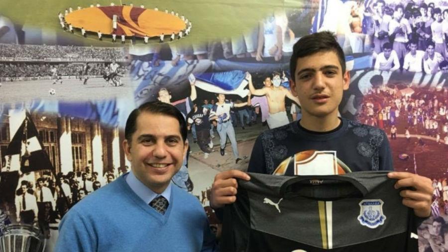 Ο νεαρός ποδοσφαιριστής θα ενσωματωθεί στην ομάδα της Λεμεσού από τον Μάιο του 2016