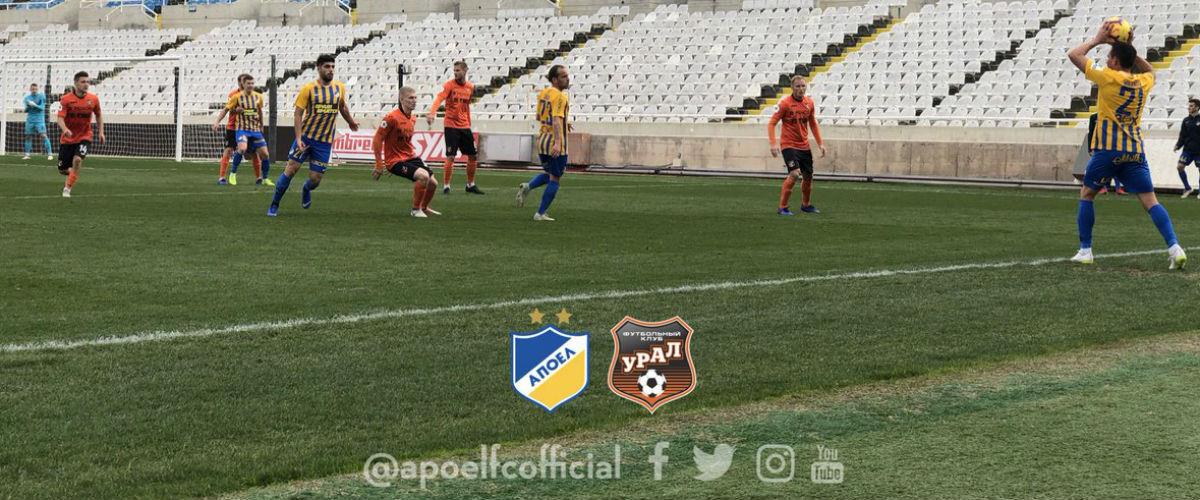 Όλα όσα έγιναν στο σημερινό (24/01) φιλικό που έδωσε ο ΑΠΟΕΛ απέναντι στην Ουράλ