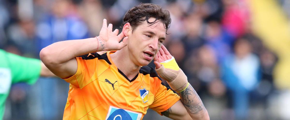 Από τα πέντε παιχνίδια που έδωσε χωρίς τον Αργεντινό στη σύνθεση του ο ΑΠΟΕΛ κέρδισε μόλις το ένα
