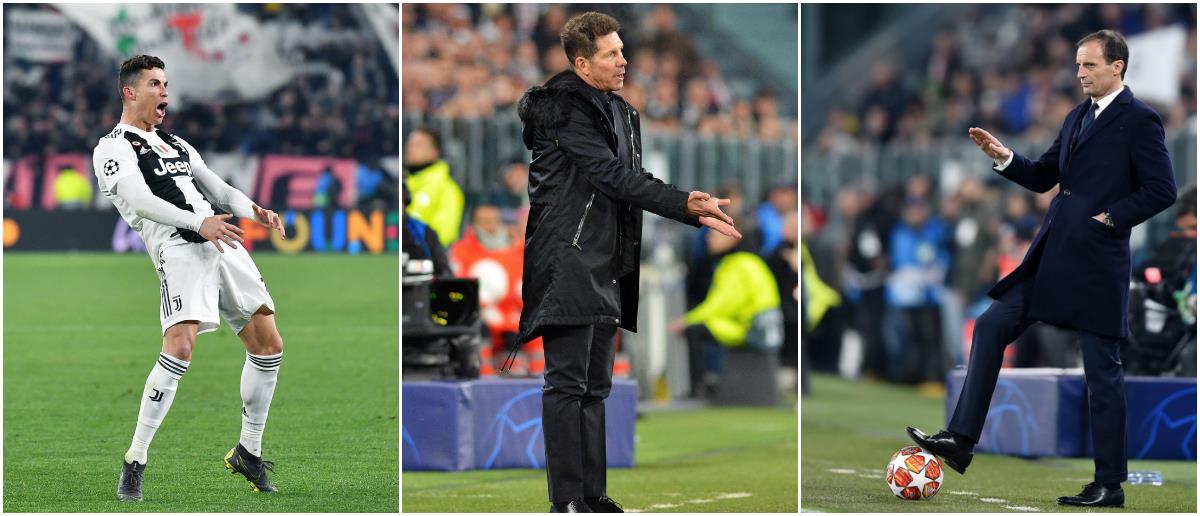 Το twitter «ξαναπαίζει» το Γιουβέντους-Ατλέτικο αποθεώνοντας και τρολάροντας ασύστολα τους πρωταγωνιστές