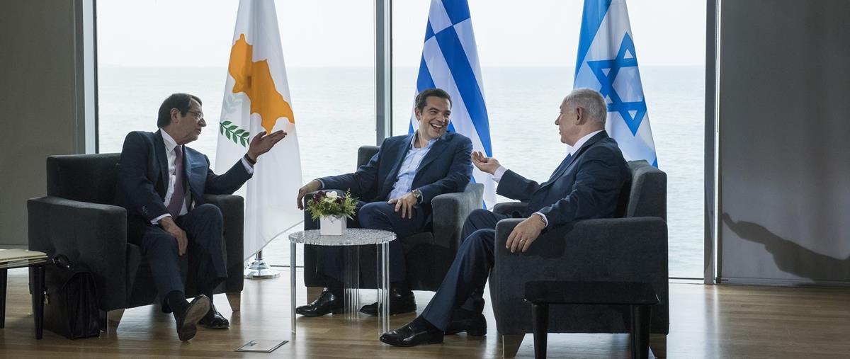 Benjamin Netanyahu,Alexis Tsipras,Nicos Anastasiades
