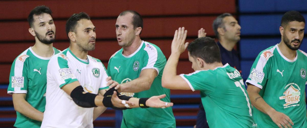 Μετά το σούπερ καπ και το κύπελλο, οι πράσινοι πανηγύρισαν και το πρωτάθλημα σε βάρος των γαλαζοκιτρίνων στην τρέχουσα σεζόν