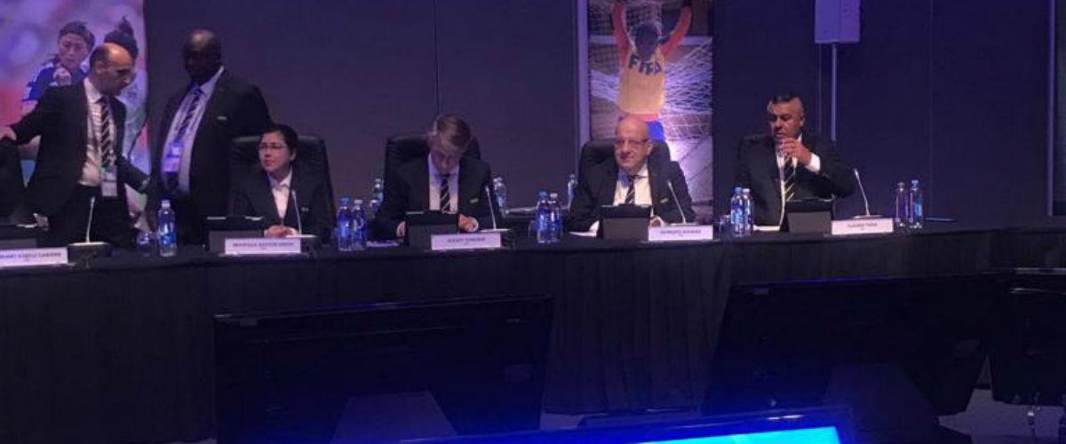 Στιγμιότυπο από την χθεσινή (03/06) συνεδρία, στην οποία συμμετείχε ο Πρόεδρος της ΚΟΠ Γιώργος Κούμας