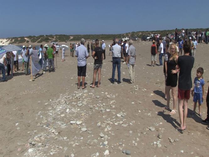 ΕΙΡΗΝΙΚΗ ΕΚΔΗΛΩΣΗ ΔΙΑΜΑΡΤΥΡΙΑΣ ΣΤΗΝ ΠΑΡΑΛΙΑ ΤΗΣ ΛΑΡΑΣ