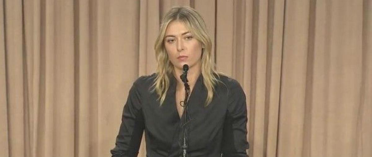 Σοκ στον παγκόσμιο αθλητισμό! Η Μαρία Σαραπόβα, σε έκτακτη συνέντευξη Τύπου που παρέθεσε, ανακοίνωσε πως βρέθηκε θετική σε έλεγχο ντόπινγκ.