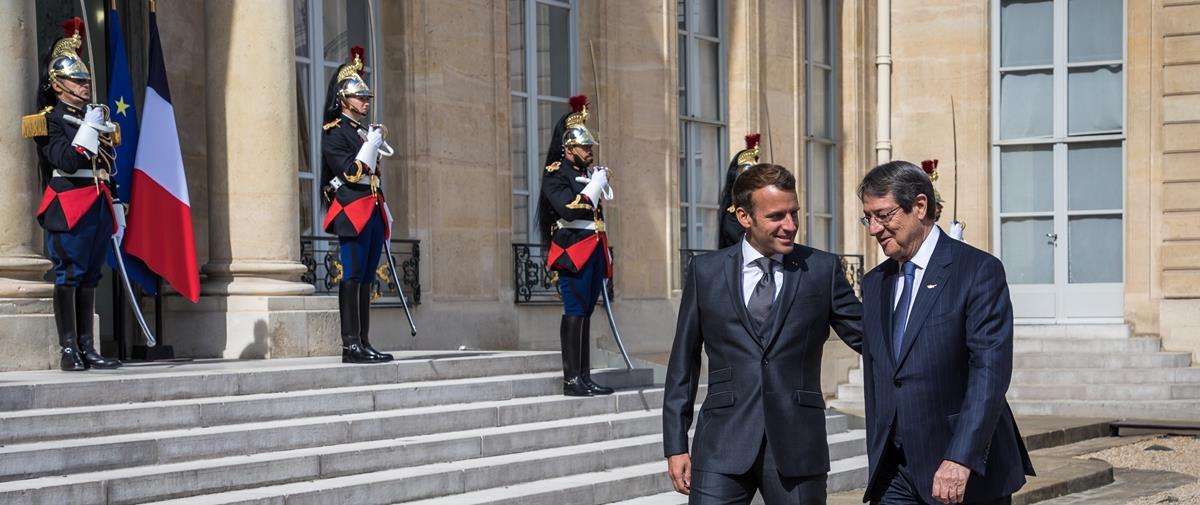 President of Cyprus Nikos Anastasiades in Paris