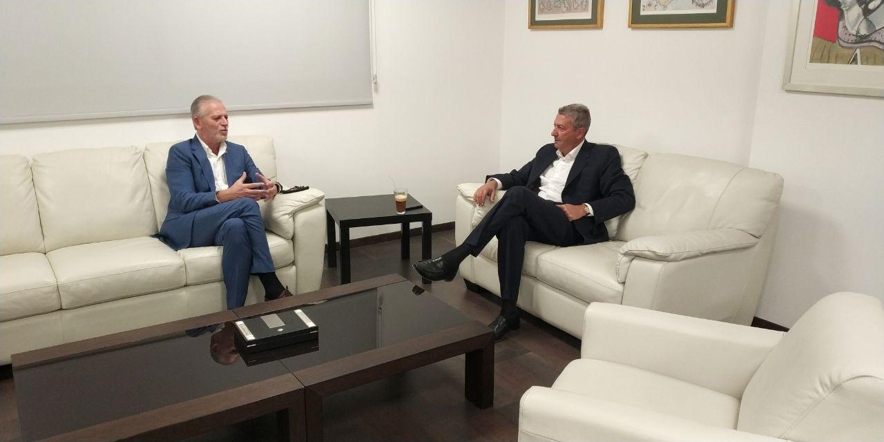 ΠΡΟΕΔΡΟΣ ΣΥΜΜΑΧΙΑΣ ΠΟΛΙΤΩΝ - ΣΥΝΑΝΤΗΣΗ ΜΕ ΠΡΟΕΔΡΟ ΕΔΕΚ