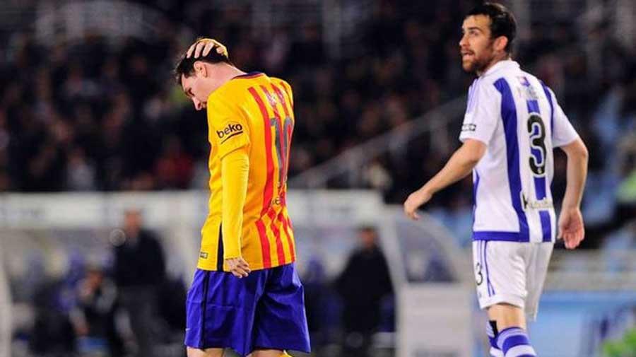 Ο Λιονέλ Μέσι έμεινε "άσφαιρος" για τέταρτο συνεχόμενο παιχνίδι στο ισπανικό πρωτάθλημα, κάτι που είχε να συμβεί στον Αργεντινό άσο της Μπαρτσελόνα εδώ και πέντε χρόνια.