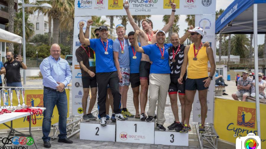 Στο 4ο διεθνές Pafos Triathlon που έγινε με επίκεντρο την Κάτω Πάφο συμμετείχαν περίπου 150 αθλητές από διάφορες χώρες