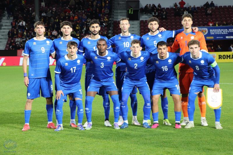 Ήττα 2-0 Εθνικής Ελπίδων από τη Ρουμανία Ήττα 2-0 Εθνικής Ελπίδων από τη Ρουμανία