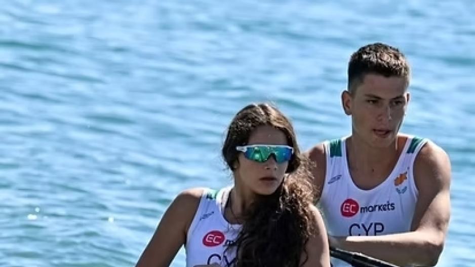 Η Κύπρος στο Ευρωπαϊκό Πρωτάθλημα Παράκτιας Κωπηλασίας-Beach Sprints με την Ευγενία Πολυκάρπου και Γιώργο Αντωνίου