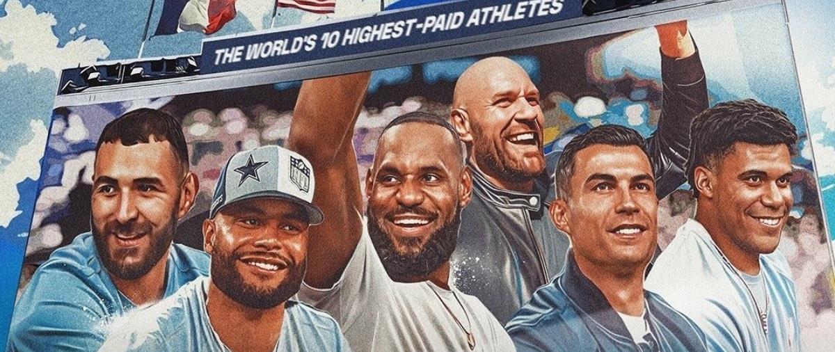 Οι δέκα πιο ακριβοπληρωμένοι αθλητές για το 2025-Ποιοι αμείβονται καλύτερα από τον Μέσι Οι δέκα πιο ακριβοπληρωμένοι αθλητές για το 2025-Ποιοι αμείβονται καλύτερα από τον Μέσι