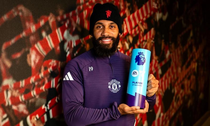 Παίκτης του μήνα στην Premier League ο Εμπουεμό της Μάντσεστερ Γιουνάιτεντ