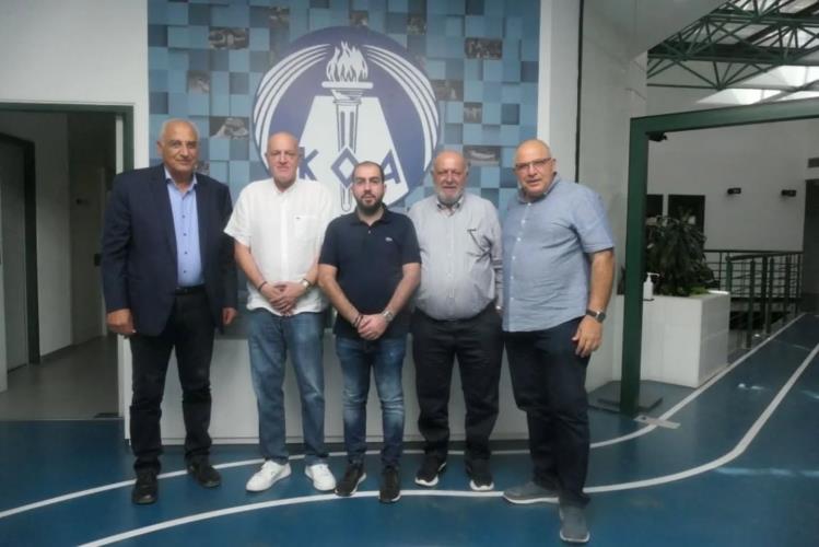 Την αναβάθμιση των σταδίων συζήτησαν με ΚΟΑ Ανόρθωση, Ν. Σαλαμίνα και Εθνικός Άχνας