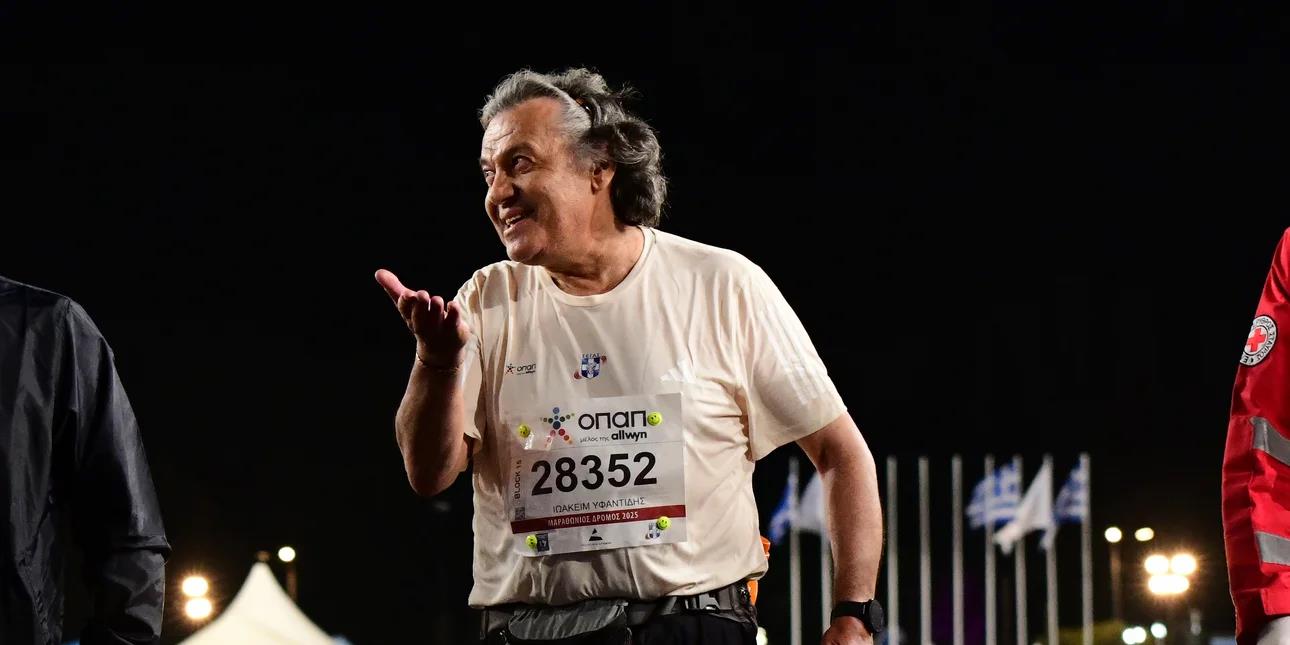 Συγκίνηση στο Παναθηναϊκό Στάδιο για τον τελευταίο finisher