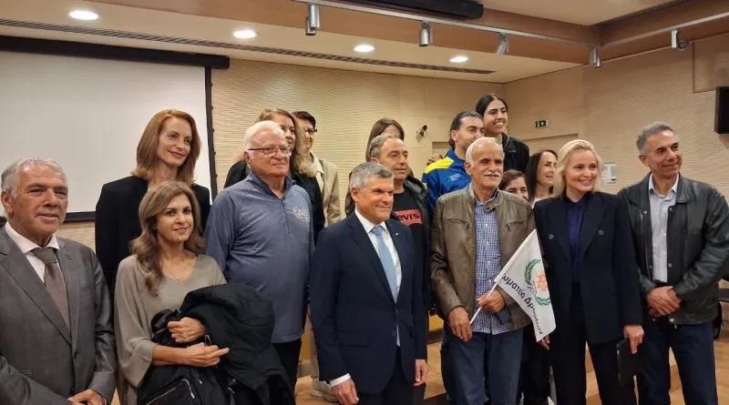 Εκδήλωση για τον αθλητή Στέλιο Κυριακίδη στο Σπίτι της Κύπρου στην Αθήνα