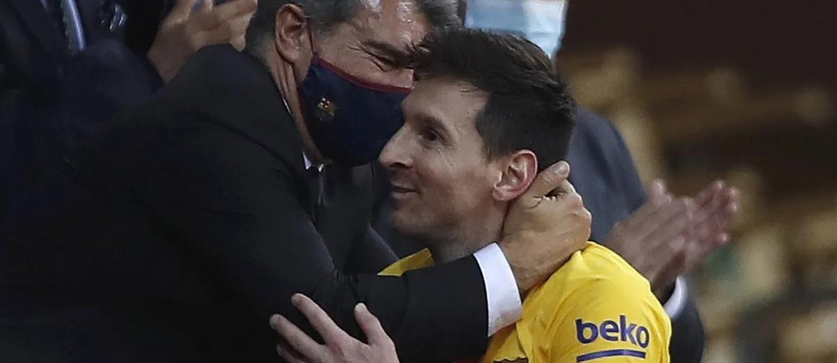 Ο Λαπόρτα βάζει τέλος στα όνειρα για Μέσι-«Καμία επιστροφή του στην Μπαρτσελόνα»