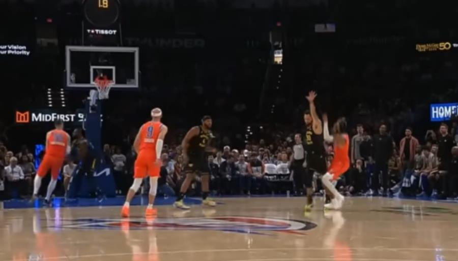 Χρεώθηκε με το πρώτο αντιαθλητικό του φάουλ στα 17 του χρόνια στο NBA ο Στεφ Κάρι