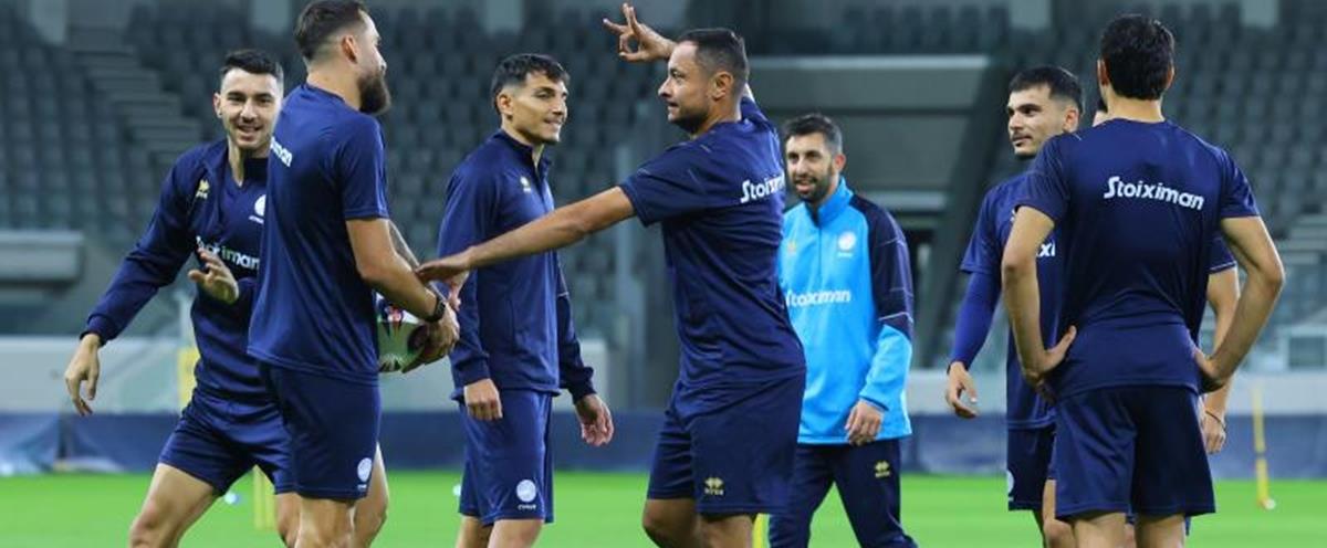 Στην τελική ευθεία η προετοιμασία της Εθνικής για τον αγώνα με την Αυστρία