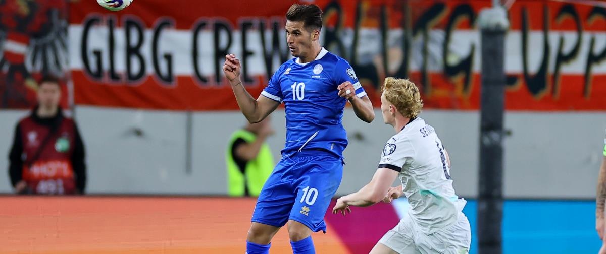 Υπέκυψε στην ανωτερότητα της Αυστρίας η Κύπρος-Επικράτησε με δύο γκολ του Αρναούτοβιτς