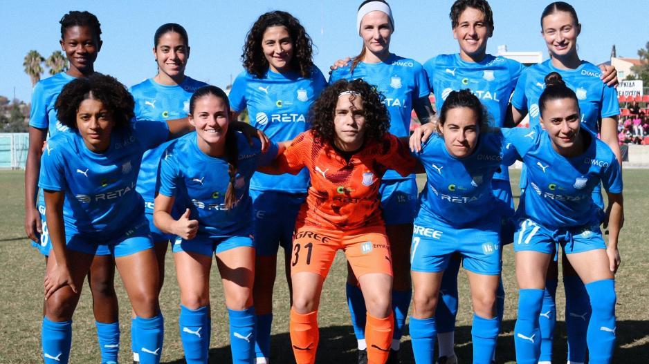 Στην κορυφή οι Apollon Ladies-Κέρδισαν τον Ολυμπιακό Λευκωσίας και οδηγούν την κούρσα