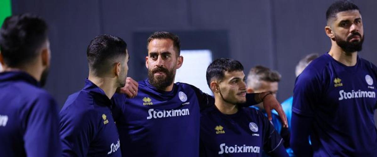 Ολοκληρώθηκε η προετοιμασία της Εθνικής για τον αγώνα με την Εσθονία