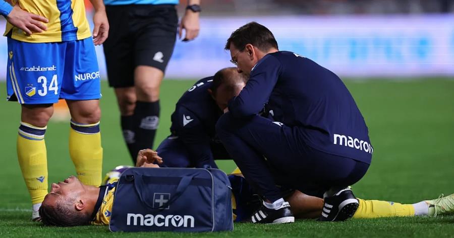 Χάνει Σωτηρίου ο ΑΠΟΕΛ-Τι έδειξαν οι εξετάσεις του, τα παιχνίδια που χάνει